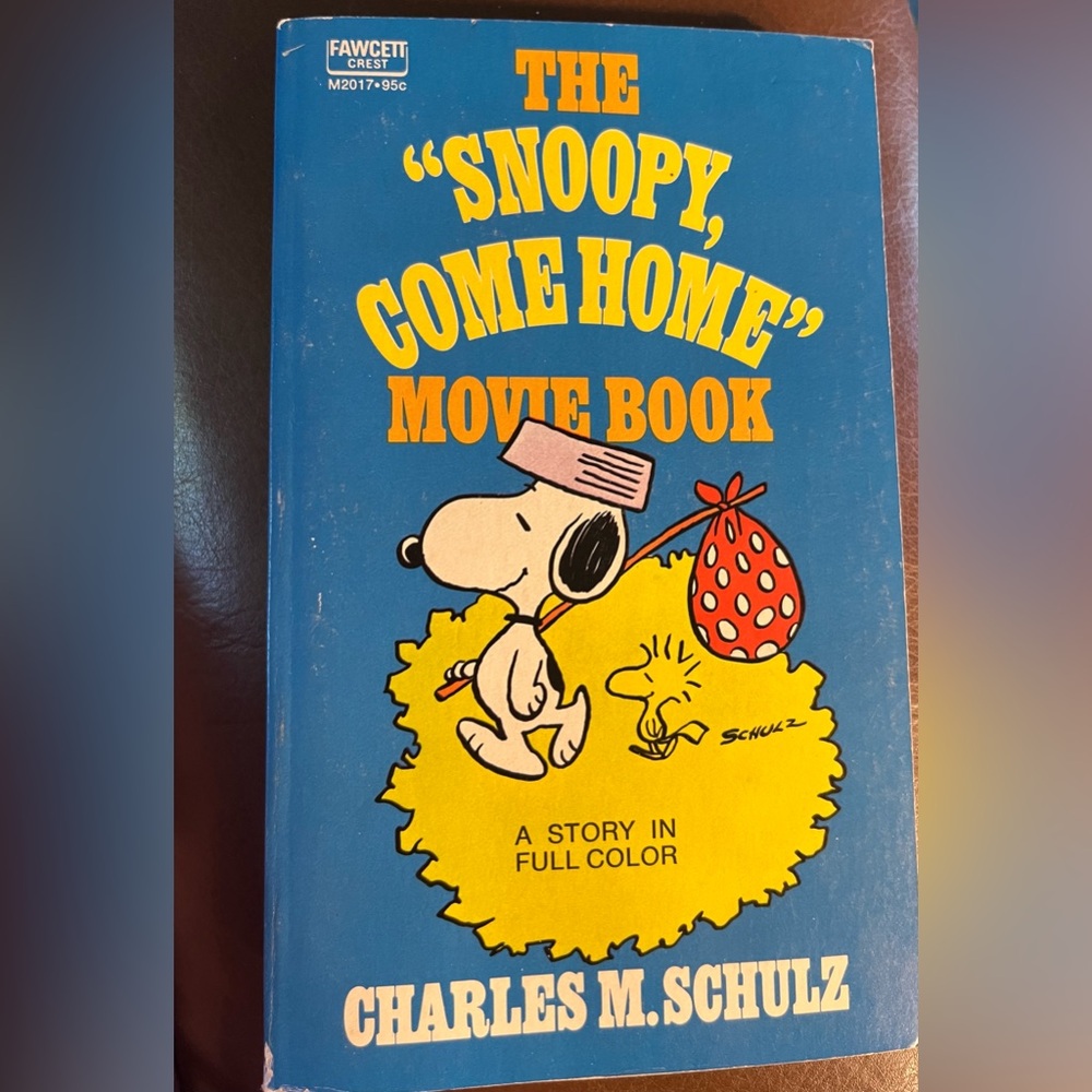 Snoopy Come Home Movie Book